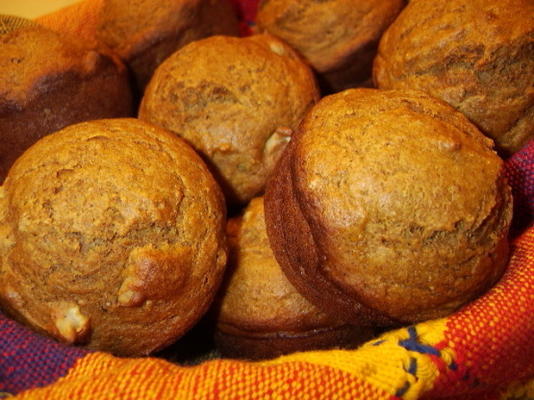 muffins de abóbora (saudáveis!)