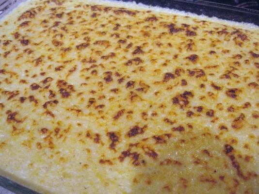 queijo três polenta gratinado alla genovese