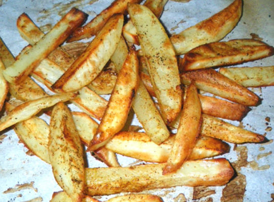 frites de forno (batatas fritas)