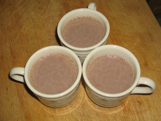 chá de menta chocolate