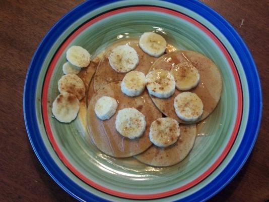 panquecas de aveia sem leite (alimentos integrais)