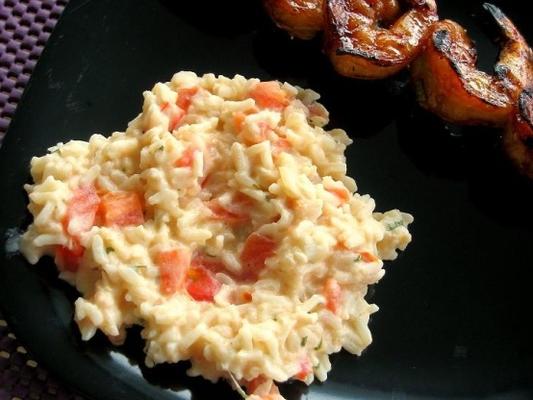 arroz de queijo 'n tomates