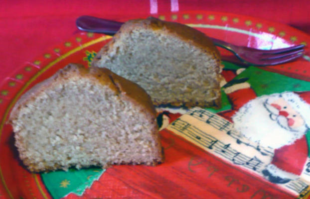 Bolo de libra de açúcar mascavo - tamanho de pão de 9x5x3 polegadas