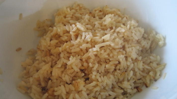 arroz integral com missô (panela de arroz)