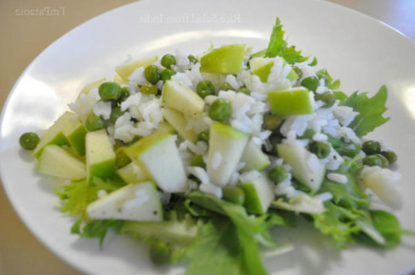 salada de arroz da índia