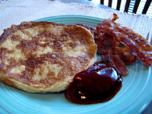 bolinhos de ovo com bacon