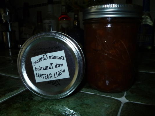 chutney de banana