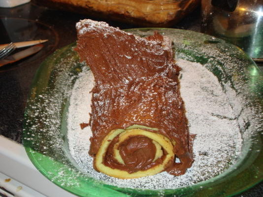 buche de noel / yule log bolo