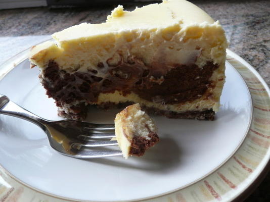 cheesecake real marmoreado