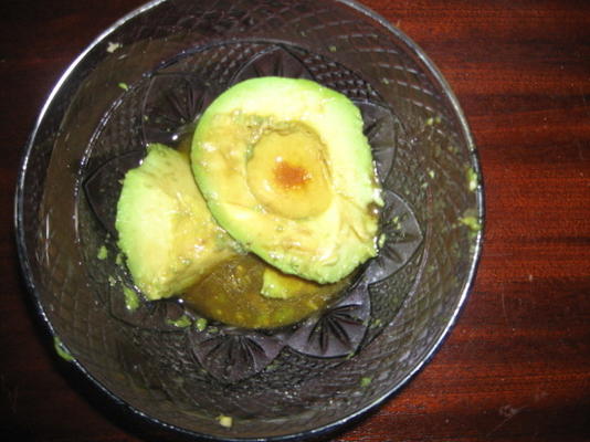 abacate com molho simples