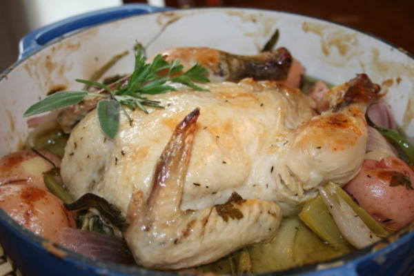 frango de alho provençal