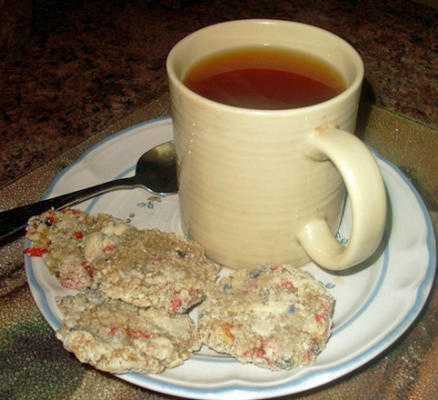 biscoitos de cacau goji aveia crua