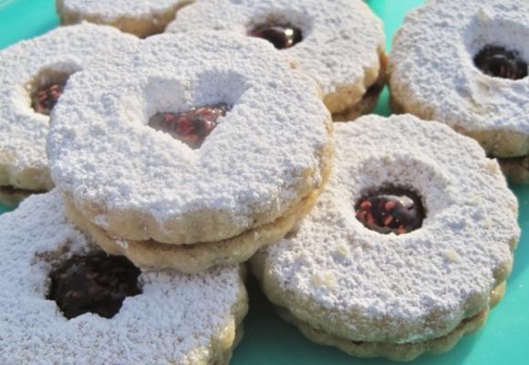 bolinhos linzer (dorie greenspan)