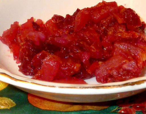 fácil saborear cranberry (microondas)
