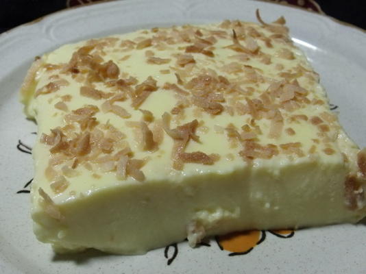 limão-coco livre de açúcar sem assar geléia-o cheesecake