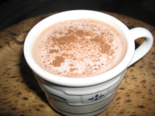 chocolate quente mel simples