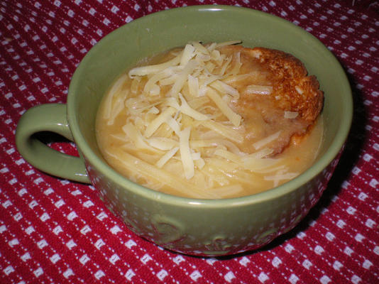 sopa francesa do país
