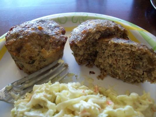 arroz selvagem e pão de porco