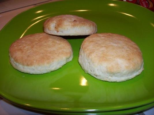 Biscoitos de milha de altura (scones)