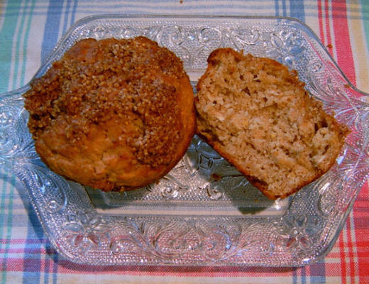 muffins multigrain de maçã