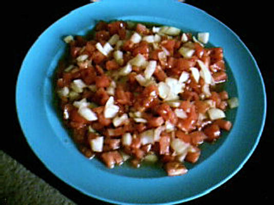salada marroquina rápida