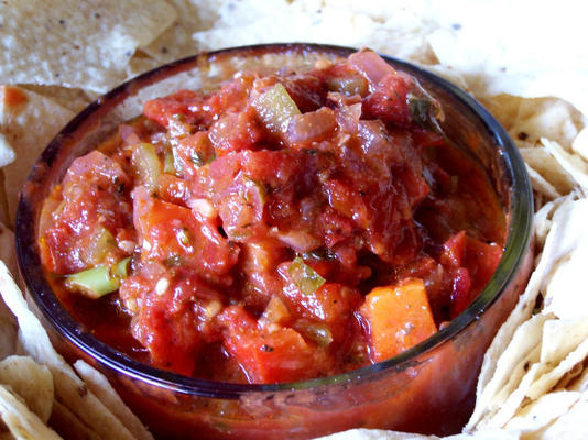 salsa vegetariana cozida