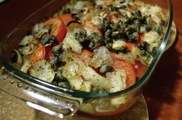 peixe e tomate fáceis e saborosos