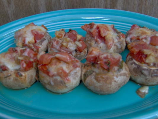 cogumelos bruschetta