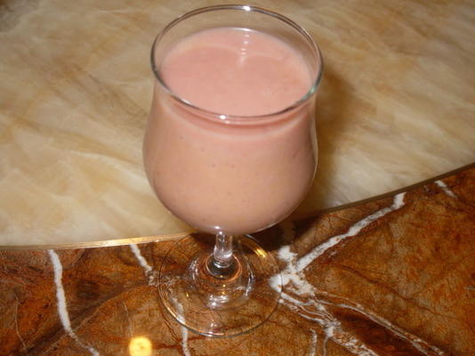 smoothies de cereja de pêssego