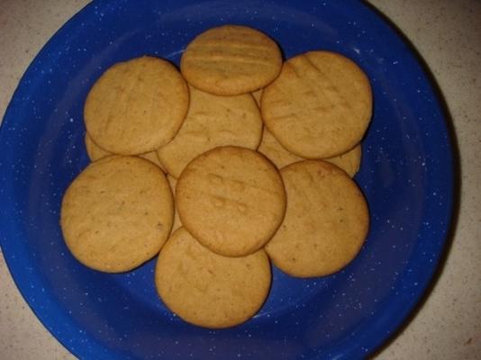 biscoitos de manteiga de amendoim (baixo cal, baixo teor de gordura, alto sabor!)