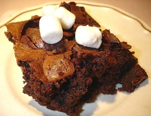 brownies de marshmallow da mãe