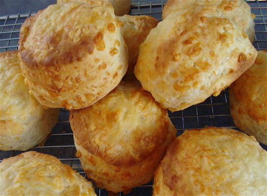 Scones de queijo escocês seriamente fortes