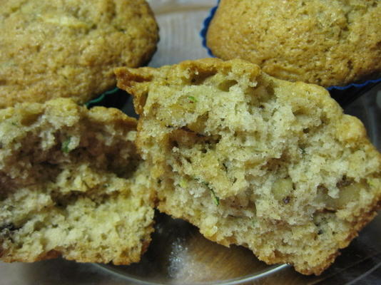 muffins de aveia abobrinha
