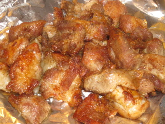 pan chicharrones de porco frito (estilo da América Central)