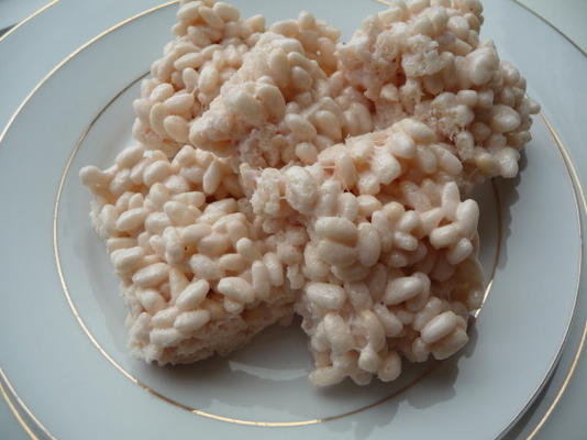 praças krispie de arroz mais saudáveis