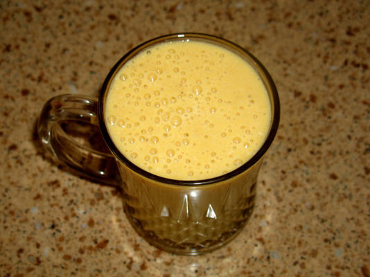 smoothie de abacaxi de abóbora