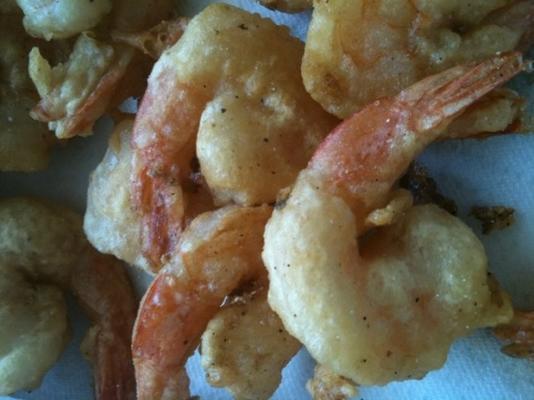 massa de cerveja para tempura