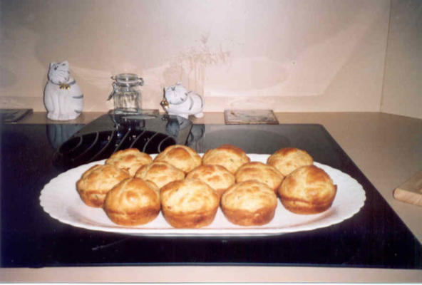 muffins de ervas salgadas