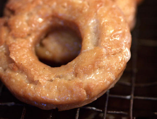 donuts de creme de leite de moda antiga