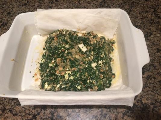 spanakopita (torta de espinafre) por ina garten