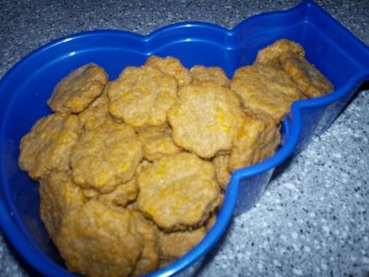 Deleites de cão fáceis de queijo