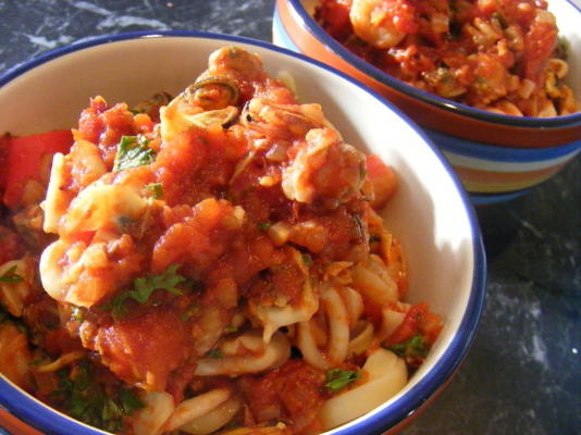 linguine marinara (21 day wonder diet: dia 6)