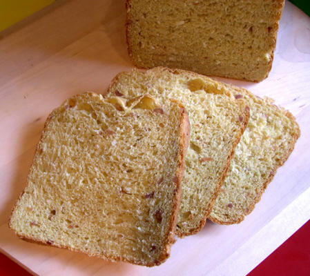 pão de curry (breadmaker 1 1/2 lb. pão)