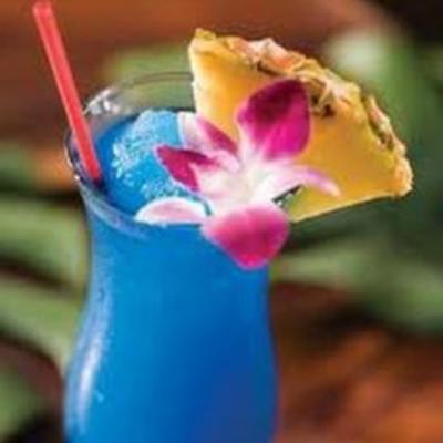 autêntico cocktail azul hawaii