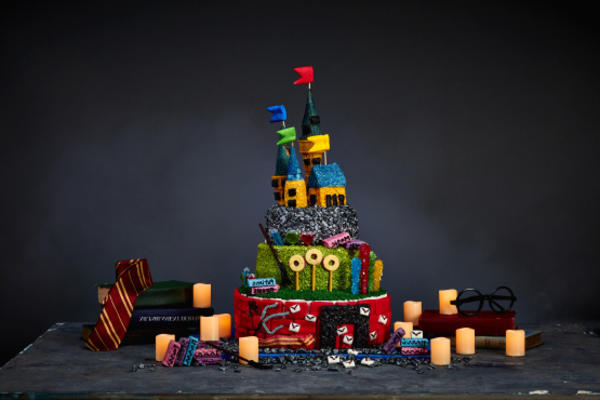 bolo de castelo de aniversário de harry potter