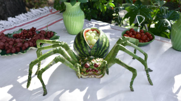 salada de frutas aracnídeas