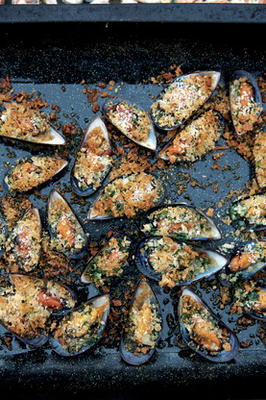 cozze ripiene de aperitivo