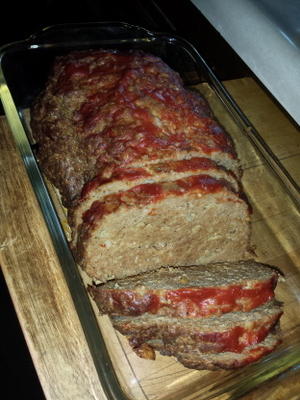 bolo de carne de fatia lenta