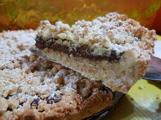 crumble de nutella