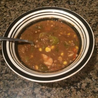gumbo de peixe-gato e quiabo